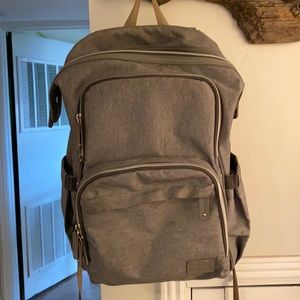 Diaper backpack bag